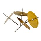 Gyertyatartó kis tüske 4,5cm 4db-os