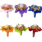 Ballagási csokor rózsás 22cm