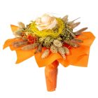 Ballagási csokor rózsás 22cm