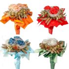 Ballagási csokor rózsás 27cm