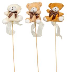 Pálcás ballagó betűző plüss maci