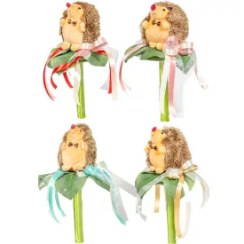 Ballagási csokor plüss sünivel szalaggal 36cm