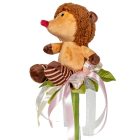 Ballagási csokor plüss sünivel szalaggal 34cm