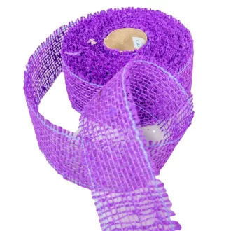 Juta szalag 5cm x10y sötétlila