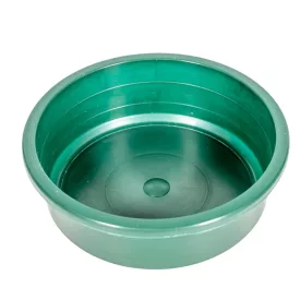 Műanyag tál kerek  zöld M5cm D14cm
