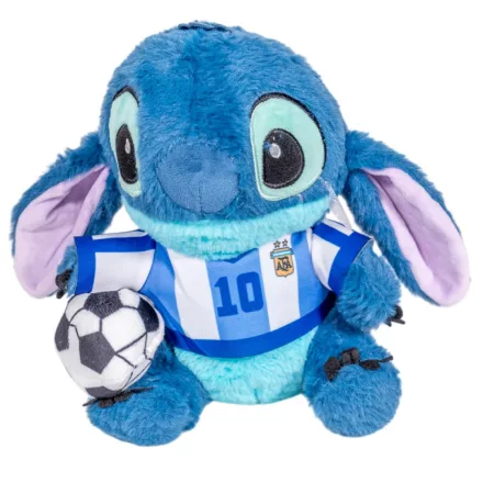 Plüss figura focis Stitch  kék póló 20cm