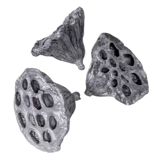 Lótusz 4-5cm ezüst 10db-os 