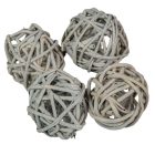 Vesszőlabda  szürke 3cm 20db-os