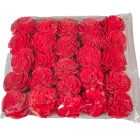 Ming boglárka piros 6cm 25db-os