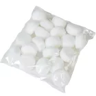 Mártott úszó gyertya 40x25mm fehér 20db/csom (db ár)