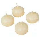 Mártott úszó gyertya 40x25mm krém 20db/csom (db ár)