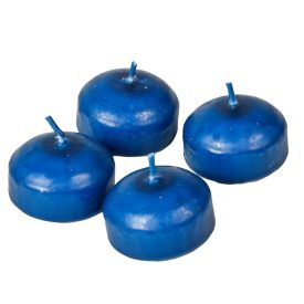   Mártott úszó gyertya 40x25mm sötétkék 20db/csom (db ár)