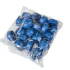 Mártott úszó gyertya 40x25mm sötétkék 20db/csom (db ár)