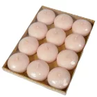 Mártott úszó gyertya 60x30 mm pezsgő 12db/csom (db ár)