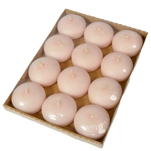 Mártott úszó gyertya 60x30 mm pezsgő 12db/csom (db ár)
