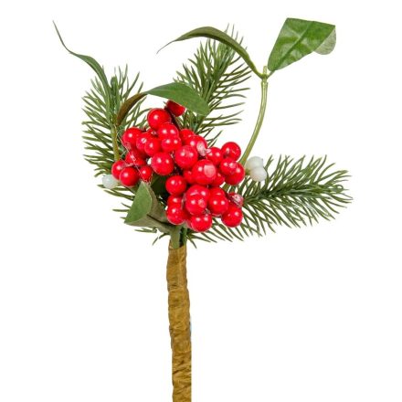 Karácsonyi bogyós pick 22cm