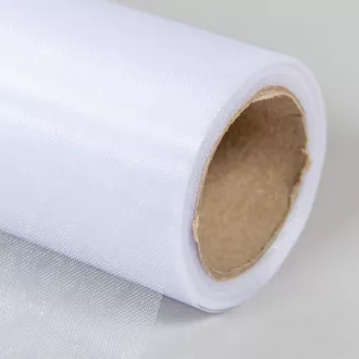 Organza tekercs 01 fehér 12cmx10m