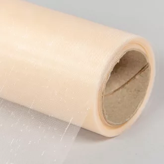 Organza tekercs 06 bézs 12cmx10m