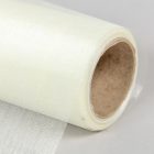 Organza tekercs 08 törtfehér 12cmx10m