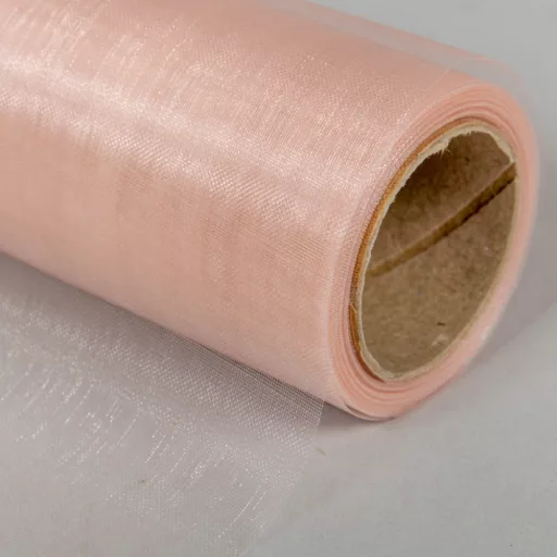 Organza tekercs 107 barack 12cmx10m