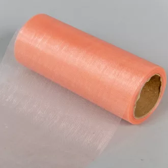Organza tekercs 146 lazac 12cmx10m