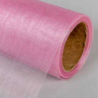 Organza tekercs 169 rózsaszín 12cmx10m