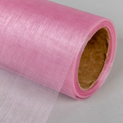 Organza tekercs 169 rózsaszín 12cmx10m