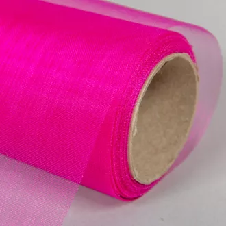 Organza tekercs 27 pink 12cmx10m