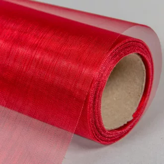 Organza tekercs 37 bordó 12cmx10m