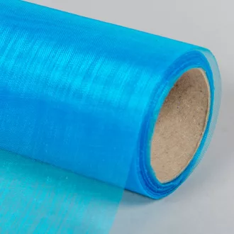 Organza tekercs 47 kék 12cmx10m