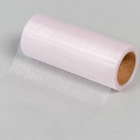 Organza tekercs 90 halvány rózsaszín 12cmx10m