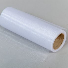 Organza tekercs 01 fehér 15cmx10m
