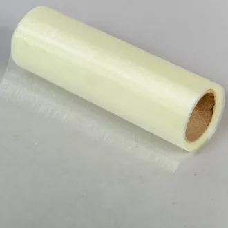 Organza tekercs 08 törtfehér 15cmx10m