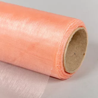 Organza tekercs 146 lazac 15cmx10m