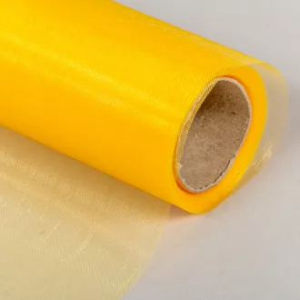 Organza tekercs 16 napsárga 15cmx10m