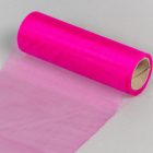 Organza tekercs 27 pink 15cmx10m