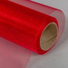 Organza tekercs 33 piros 15cmx10m