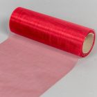 Organza tekercs 37 bordó 15cmx10m