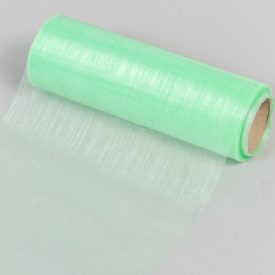Organza tekercs 80 menta zöld 15cmx10m