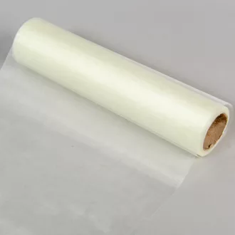 Organza tekercs 08 törtfehér 23cmx10m