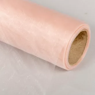 Organza tekercs 107 barack 23cmx10m