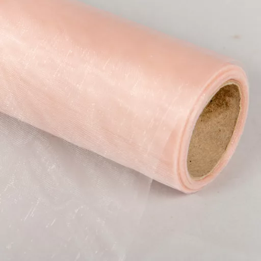 Organza tekercs 107 barack 23cmx10m