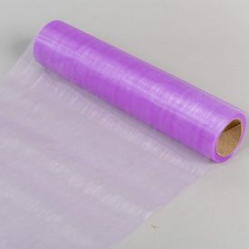 Organza tekercs 140 lila 23cmx10m