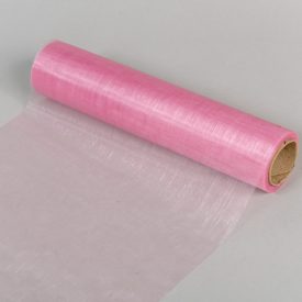 Organza tekercs 169 rózsaszín 23cmx10m