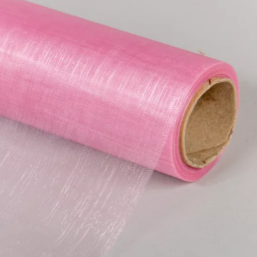 Organza tekercs 169 rózsaszín 23cmx10m