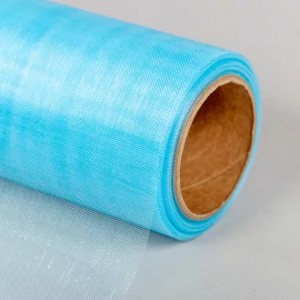 Organza tekercs 187 babakék 23cmx10m