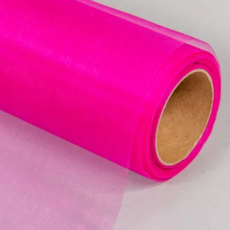 Organza tekercs 27 pink 23cmx10m