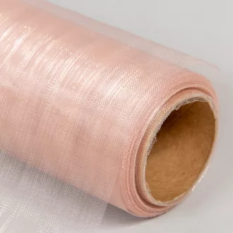 Organza tekercs 41 világosmályva 23cmx10m