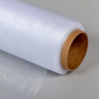 Organza tekercs 01 fehér 48cmx10m