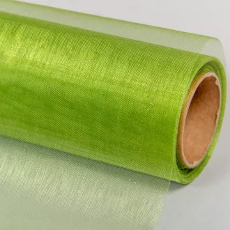 Organza tekercs 108 mohazöld 48cmx10m 